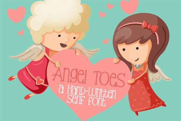 Angel Toes Font: A Playful Script for Creative Makers