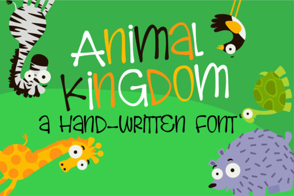 Animal Kingdom Font: A Playful Typeface for Creative Branding Projects