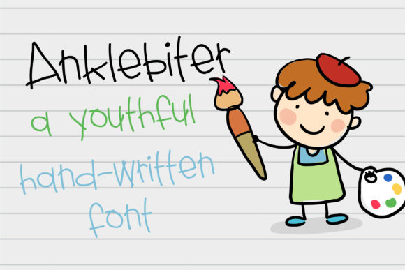 Anklebiter: A Bold Script Font for Creative Projects