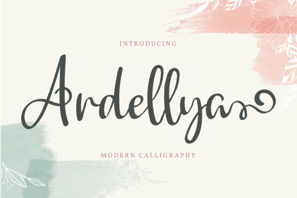 Ardellya: A Script Font That Elevates Editorial Design