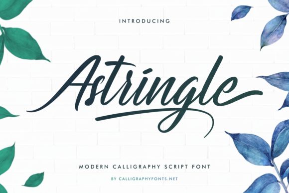 Astringle: A Handwritten Typeface for Modern Web Design