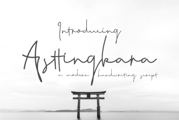 Asttingkara Font: A Simple Touch for a Stylish Brand