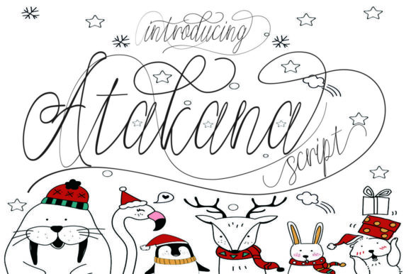 Atakana: A Script Font That Elevates Editorial Design