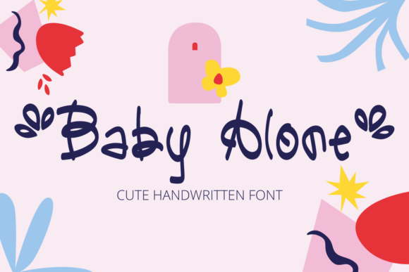 Baby Alone Font: A Whimsical Typeface for Editorial Design