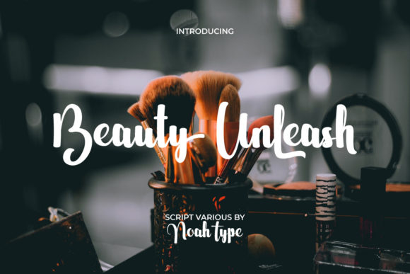 Beauty Unleash: A Premium Font for Your Brand's Bold Typography