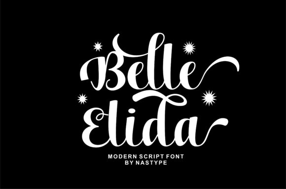 Belle Elida: A Script Font That Elevates Editorial Design
