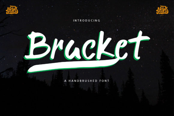 Bracket Font: A Handwritten Typeface for Crafty Creations