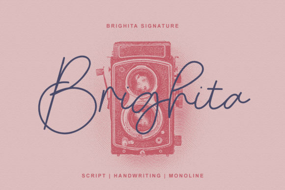 Brighita Font: A Beautiful Script for Creative Makers