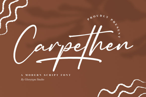Carpethen: A Script Font That Elevates Digital Branding