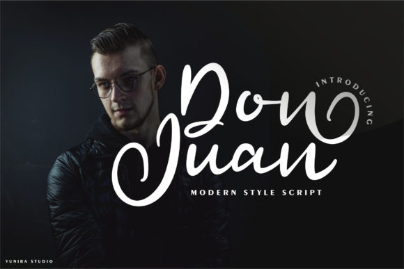 Don Juan Typeface: Elevating Campaigns with Timeless Script Style