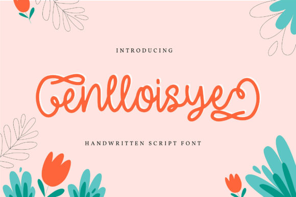 Enlloisye Font Review: A Stylish Typeface for Modern Campaigns