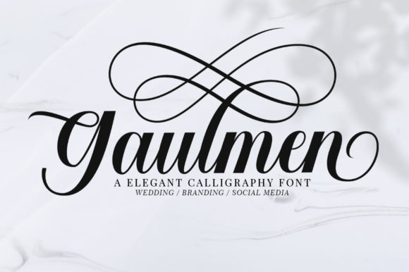 Gaulmen Font: A Playful Script for Creative Makers