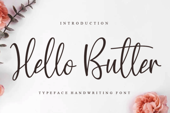 Hello Butter: A Beautiful Script Font for Creative Makers