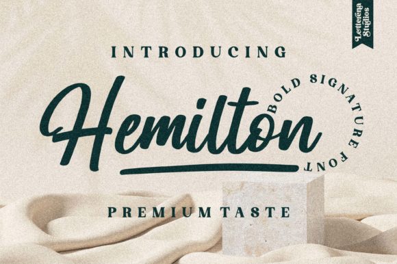 Hemilton Font: A Handwritten Typeface for Heartfelt Creations
