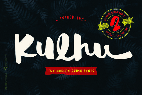 Kulhu: A Stylish Handwritten Typeface for Editorial Design