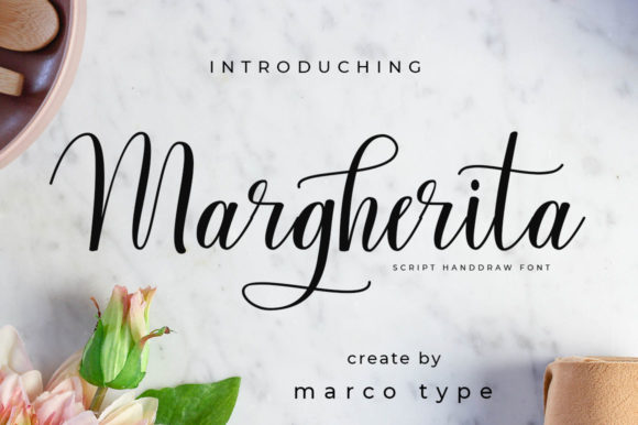Margherita Typeface: A Polished Script Font for Small Business Branding