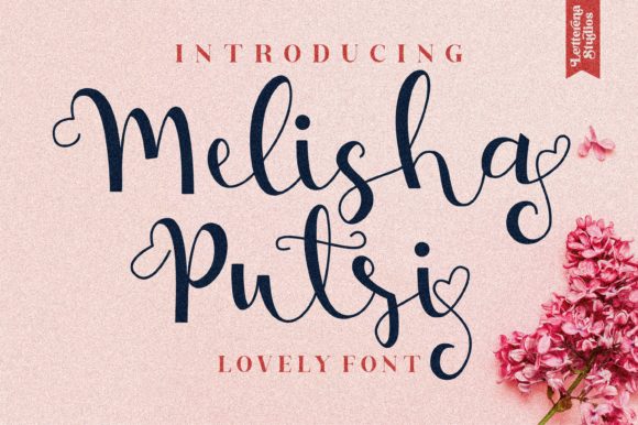 Melisha Putri Font: A Handwritten Typeface for Modern Web Design