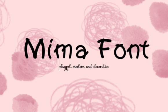 Mima Font: A Handwritten Touch for a Polished Brand