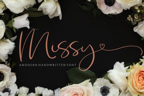 Missy: A Script Font with Personality