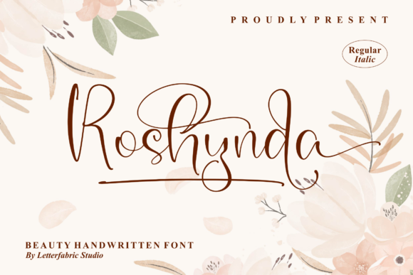Roshynda: A Handwritten Typeface That Elevates Digital Branding