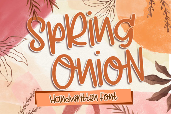 Spring Onion Review: A Playful Script Font for Creative Projects
