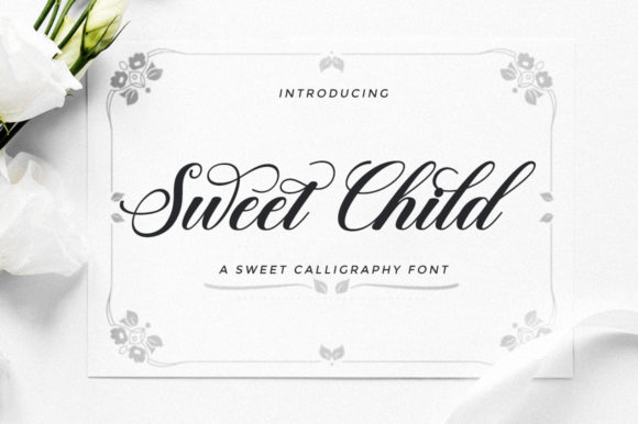 Sweet Child Font: A Script That Elevates Your Campaign