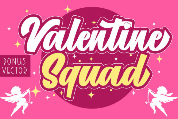 Valentine Squad: A Handwritten Font That Elevates Brand Design