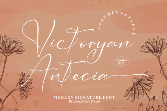 Victoryan Antecia: A Script Font for Editorial Elegance