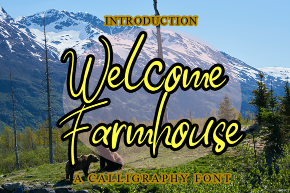 Welcome Farmhouse Font Review: A Versatile Script for Creative Campaigns